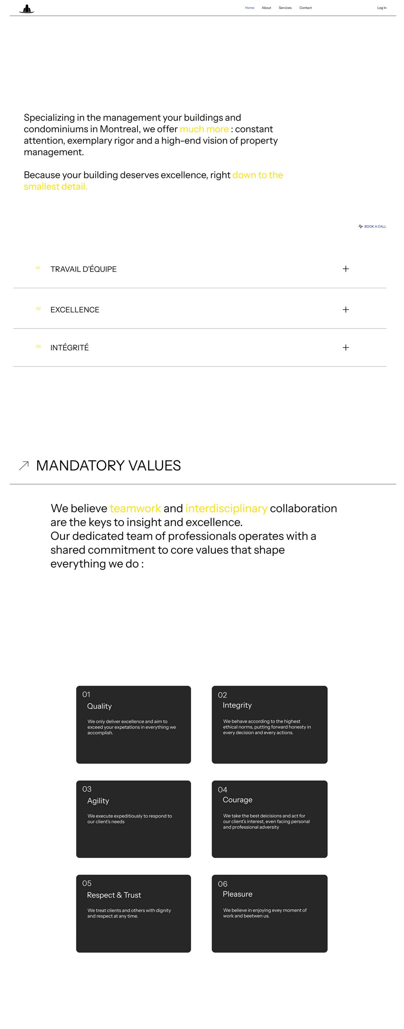 Gestion Samurai — Work page follow up section